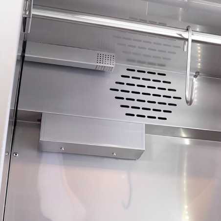 Armario madurador de carne profesional 149 L, con control de humedad puerta acristalad y luz LED