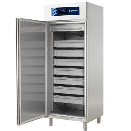 Nevera industrial INOX de 600 L GN para pescados