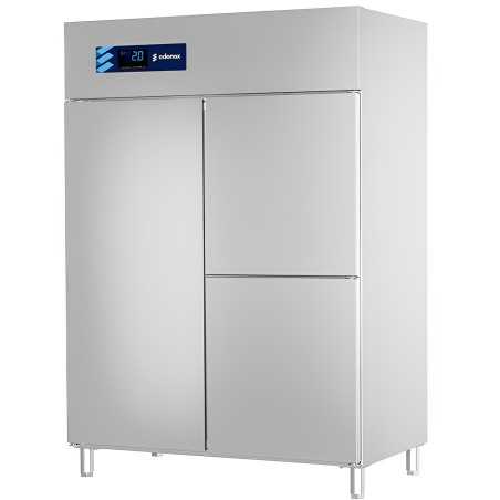Nevera industrial INOX de 1400 L GN 2/1 amb 3 portes