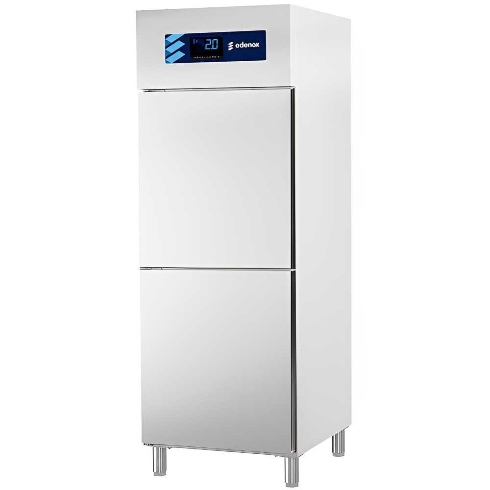 Nevera industrial INOX de 700 L GN 2/1 amb 2 portes