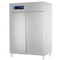 Nevera industrial INOX de 1400 L GN 2/1 amb 2 portes