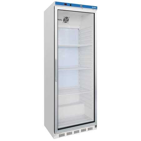 Frigorífic vertical industrial de 460 L amb porta de vidre