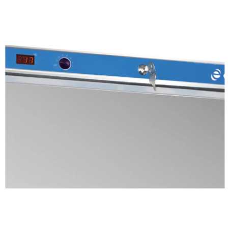 Industrial vertical stainless steel INOX refrigerator 432 L