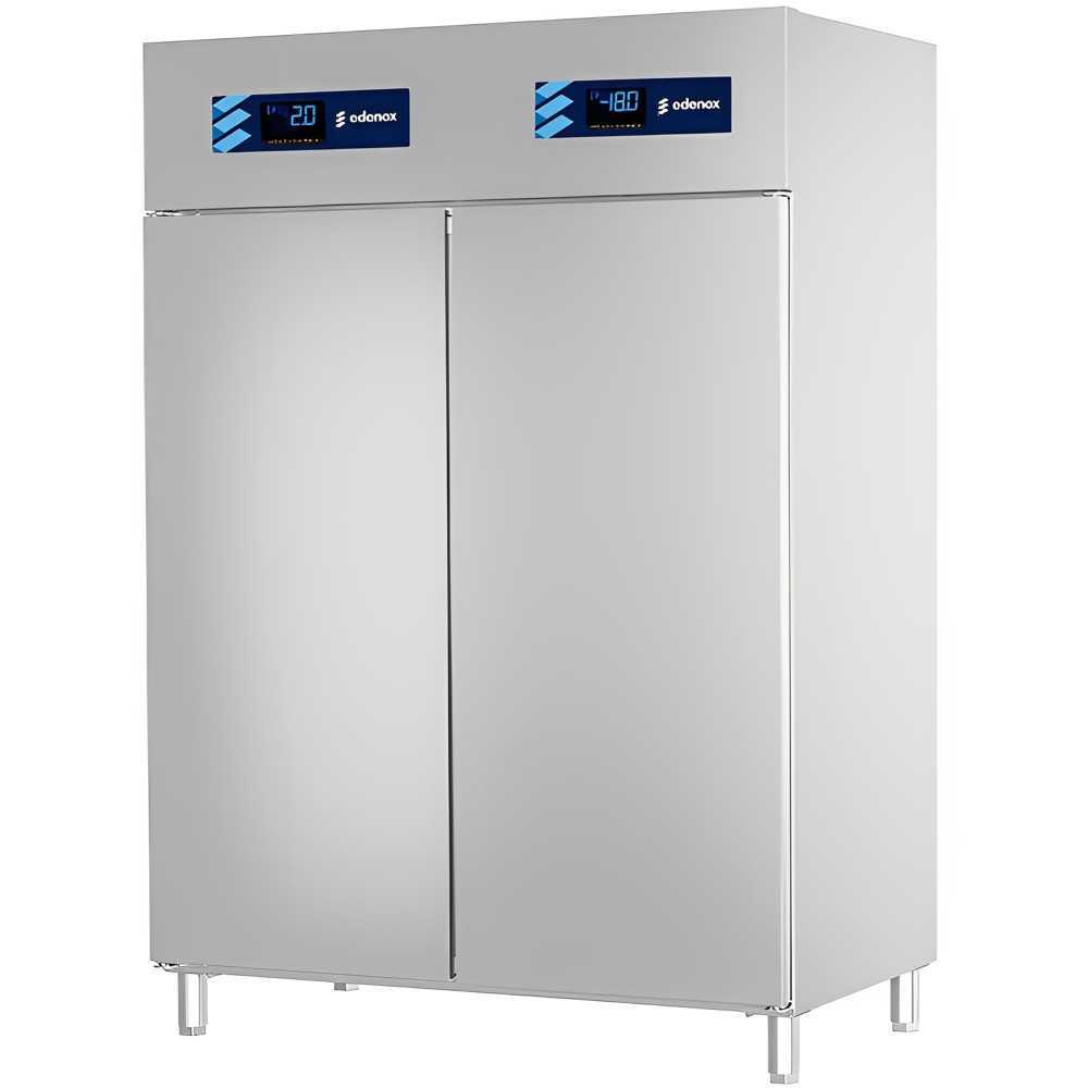 Industrial INOX mixed refrigerator 1800 L GN 2/1 with 2 doors