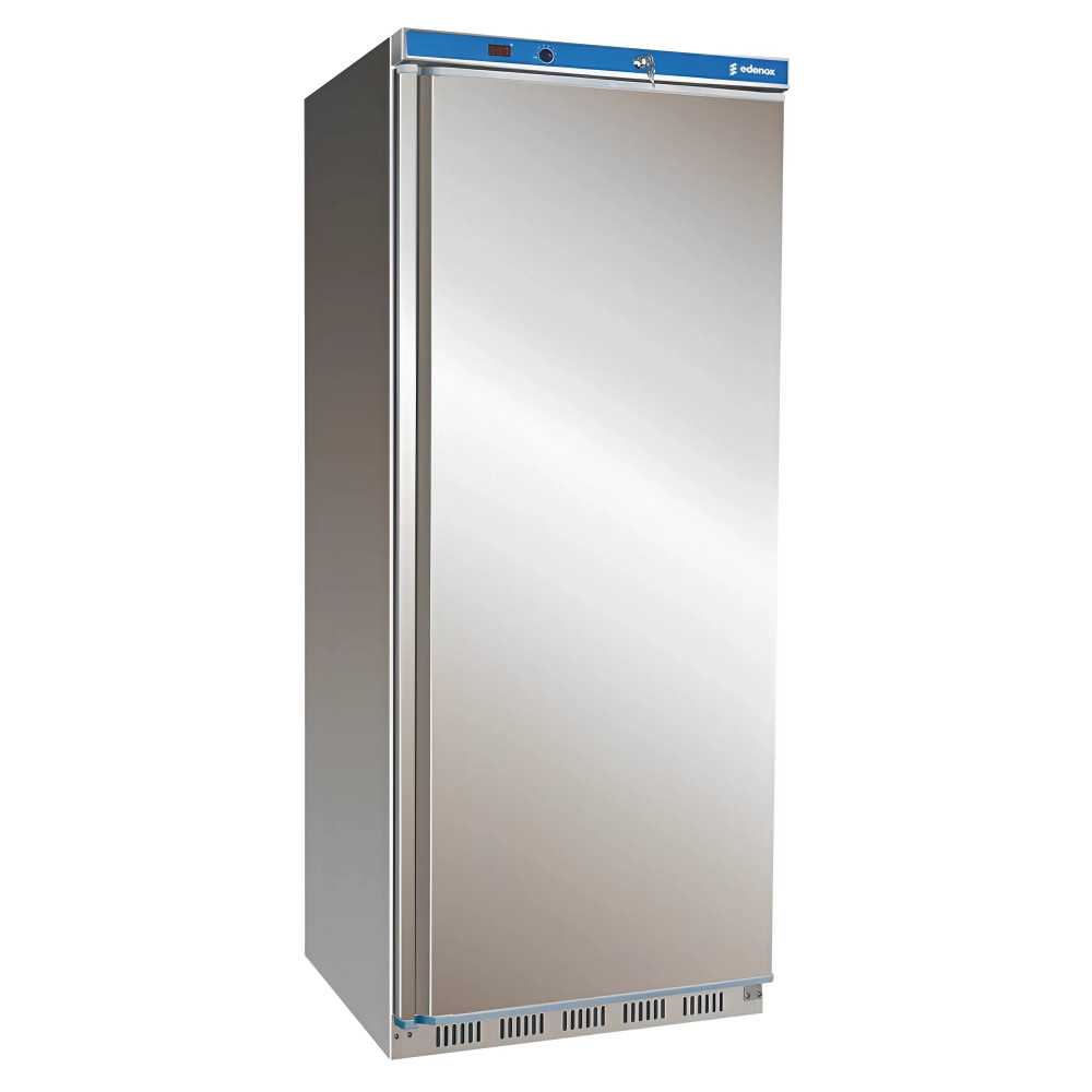 Frigorífico vertical industrial INOX de 570 L