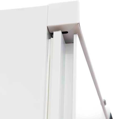 Congelador vertical industrial INOX de 125 L