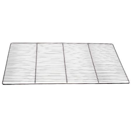 Graella d'acer inoxidable 60x40 cm per a forns professionals Worldmai