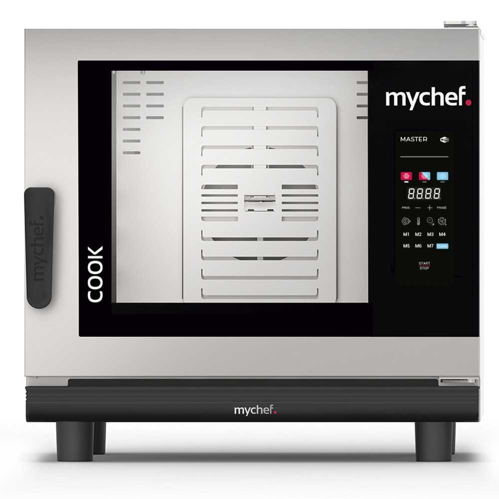 Horno eléctrico combinado MyChef Cook Master 6 bandejas GN 1/1
