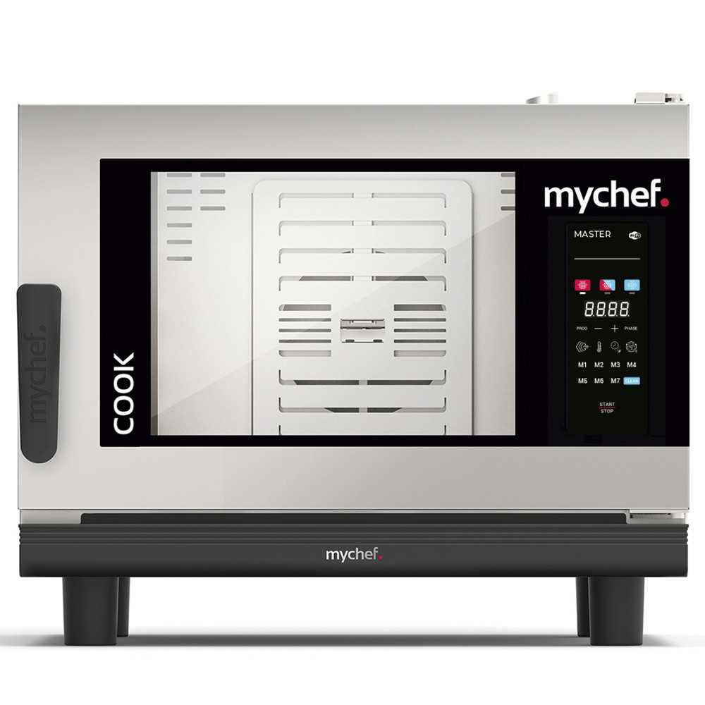 Horno eléctrico combinado MyChef Cook Master 4 bandejas GN 1/1