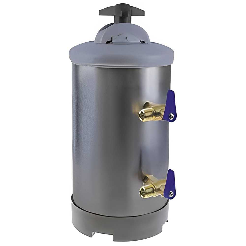 Water softeners with 2 valves for dishwashers