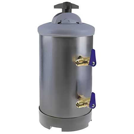 Water softeners with 2 valves for dishwashers