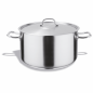 Cazuelas altas con tapa en acero inoxidable Cazuelas altas con tapa en acero inoxidable