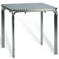 Table empilable carrée en aluminium pour bars et hôtels Table empilable carrée en aluminium pour bars et hôtels