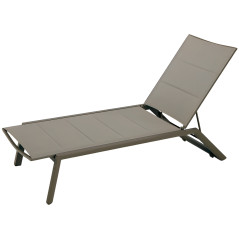 Tumbona Sunset premium para terraza y piscina