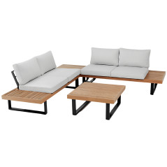 Ensemble de canapés et table Libano pour terrasse