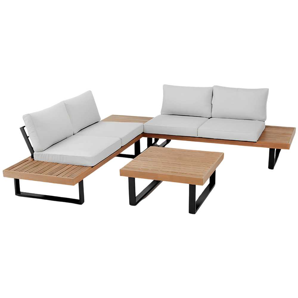 Ensemble de canapés et table Libano pour terrasse