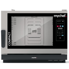Four mixte électrique compact MyChef Cook Compact Master 6 bacs GN 1/1 Transversal