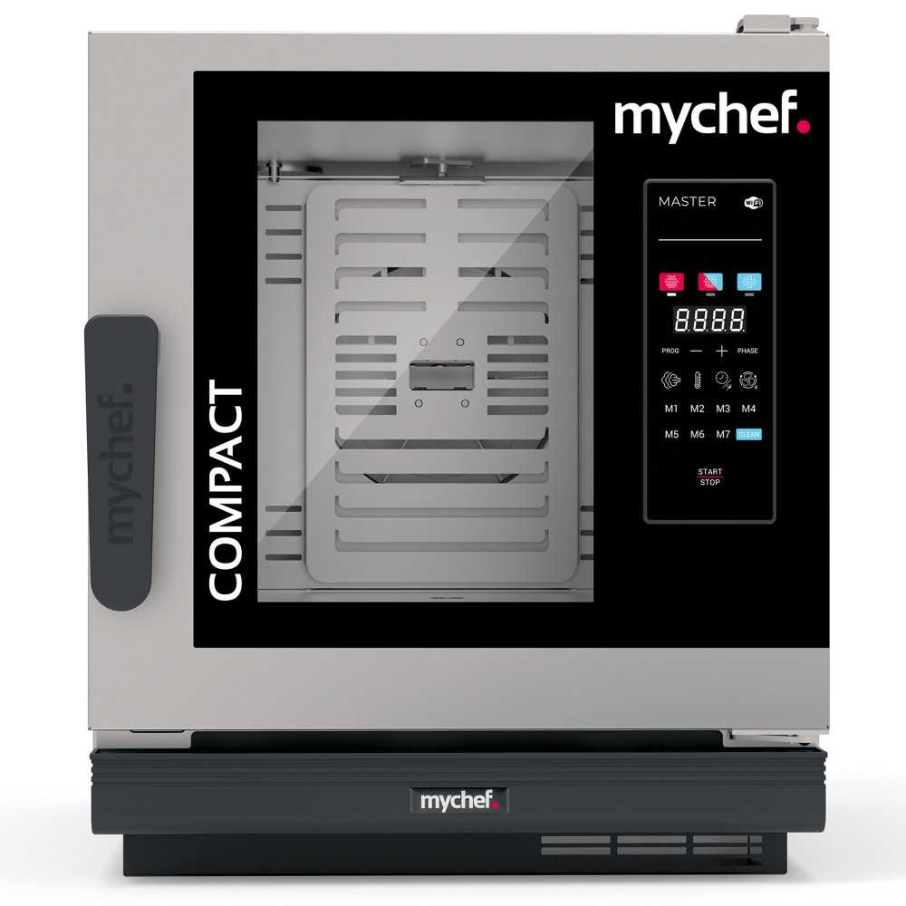 Compact electric combi oven MyChef Cook Compact Master 6 GN 2/3 trays