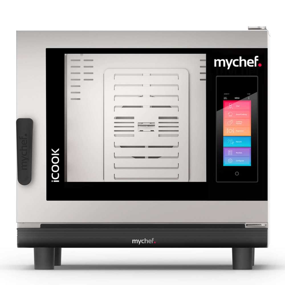 Four mixte à gaz intelligent MyChef iCook 6 bacs GN 2/1