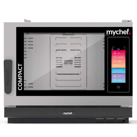 Forn combinat elèctric compacte intel·ligent MyChef iCook Compact 6 safates GN 1/1 Transversal