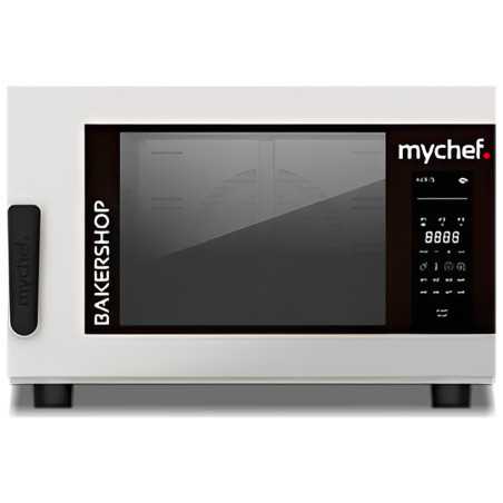 Convection electric oven with adjustable humidity 4 trays 600x400