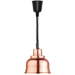 Lampe chauffante restaurant aluminium