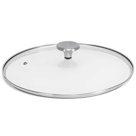 Couvercles en verre trempé pour casseroles et poêles de la série noire
