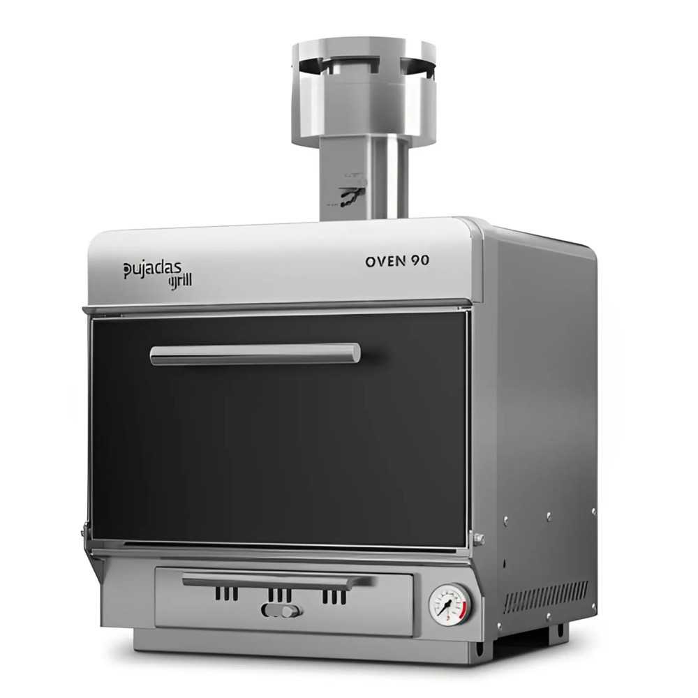 Professional countertop charcoal oven 90 servings