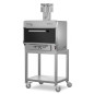 Horno de brasa profesional con ruedas 50 comensales