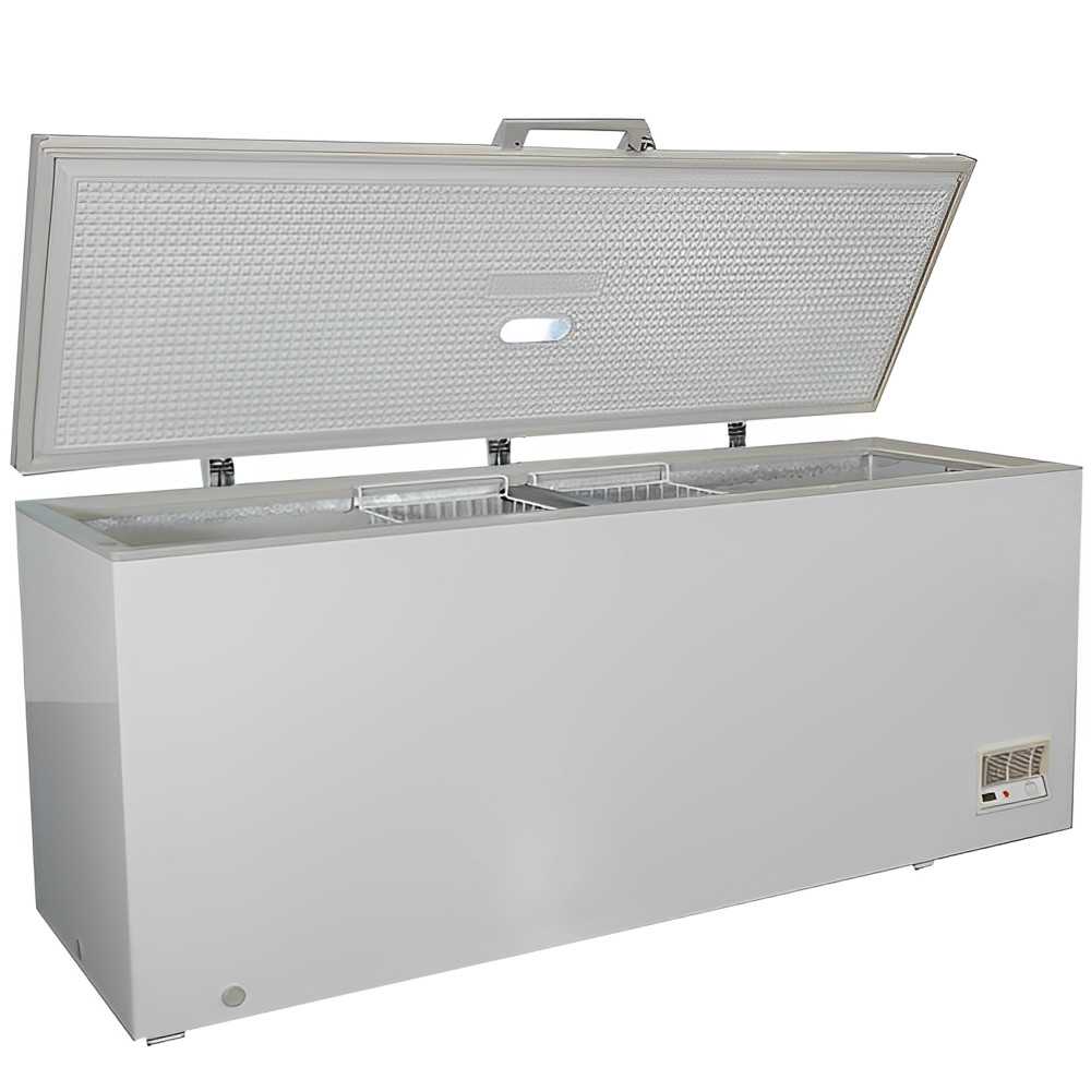 Professional horizontal freezers of 565L and 675L with flip-up door and high efficiency Professional horizontal freezers of 565L and 675L with flip-up door and high efficiency