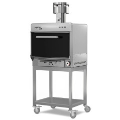 Horno de brasa profesional con ruedas 90 comensales