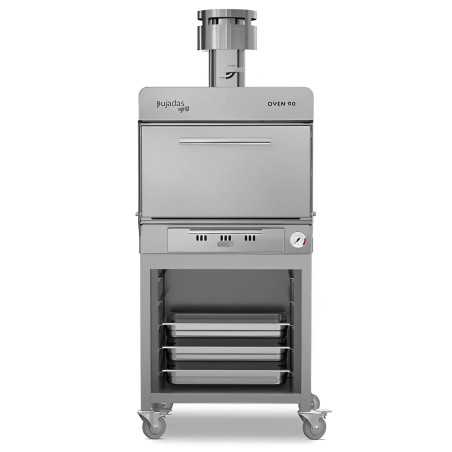 Four à braise professionnel avec plateaux pour 90 couverts