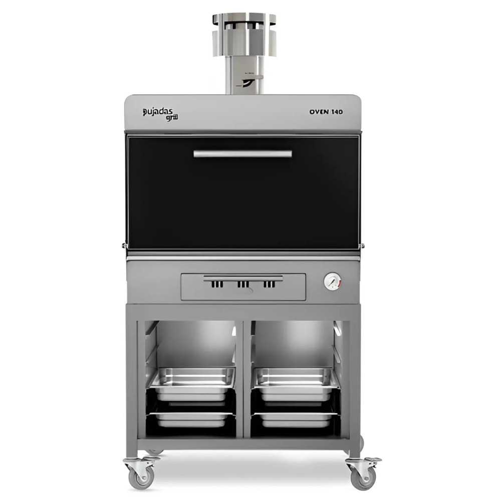 Professional charcoal oven with trays for 140 diners Professional charcoal oven with trays for 140 diners