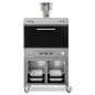 Professional charcoal oven with trays for 140 diners Professional charcoal oven with trays for 140 diners