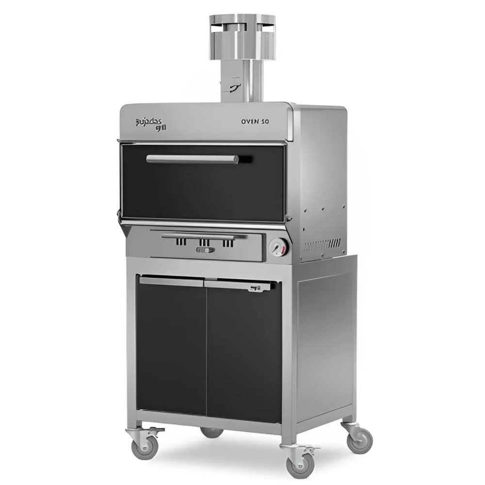Forn de brasa professional amb emmagatzematge per a 50 comensals Forn de brasa professional amb emmagatzematge per a 50 comensals