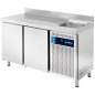 Baixmostradors industrial INOX, GN amb pica sèrie 700 Baixmostradors industrial INOX, GN amb pica sèrie 700
