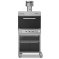Forn de brasa professional amb emmagatzematge i safata calenta per a 90 comensals