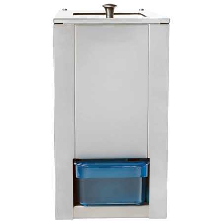 Triturador de hielo profesional en acero inoxidable para hostelería