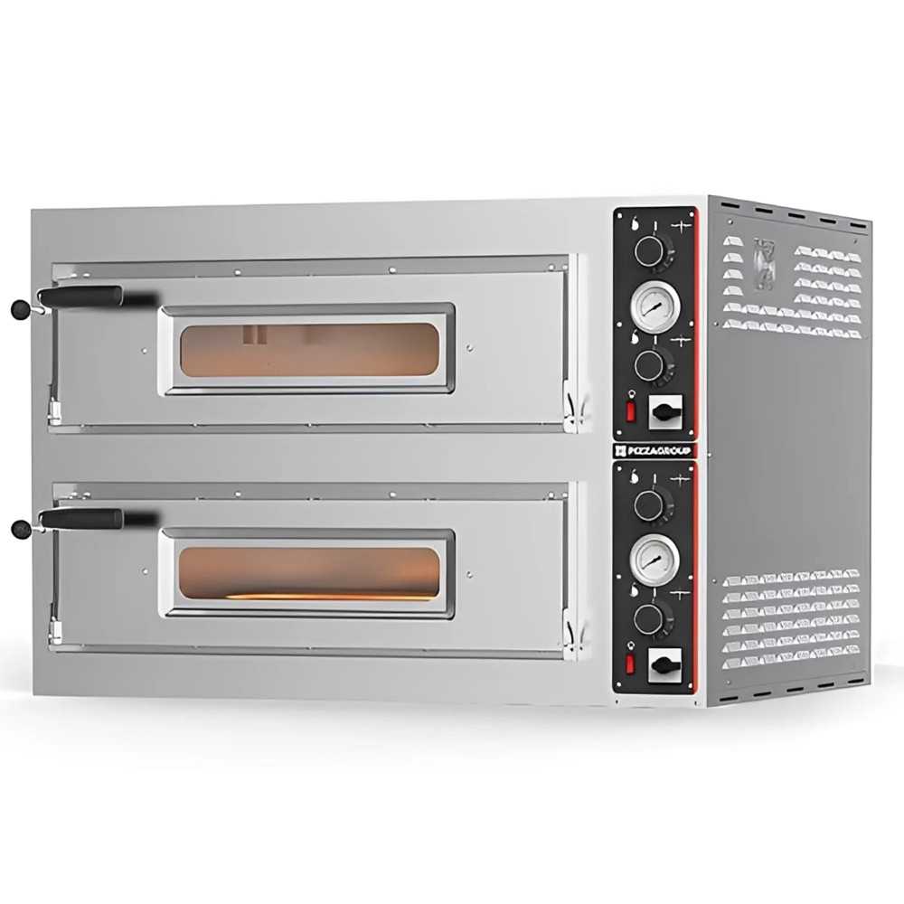 Forn de pizza elèctric amb control mecànic ENTRY MAX doble càmera