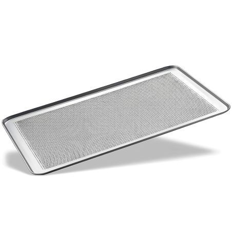 Safata perforada d'alumini 60x40 cm per a forns de fleca Worldmai