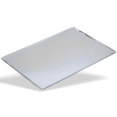 Plaque lisse en aluminium emboutie 60x40 cm pour boulangerie