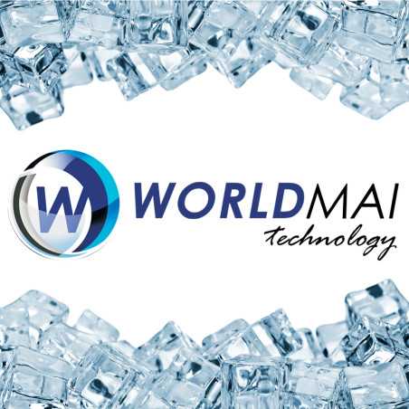 MBH - Industrial ice machine with safety switch and waterproof button for professional catering.