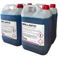 Pack de 4 bidons de produit de rinçage BRILLANTIC pour lave-vaisselle automatiques