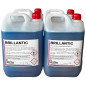 Pack 4 Garrafas BRILLANTIC abrillantador de 5 litros para lavavajillas automáticos