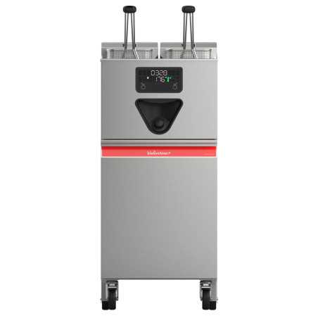 Double fryer two baskets one tank, professional Valentine super fast Core Smart