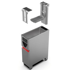 Valentine double professional deep fryers super fast core smart