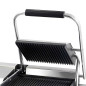 Grill eléctrico doble WORLDMAI profesional con placas acanaladas 58 x 41 cm
