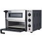 Professional electric oven WORLDMAI for 2 pizzas of 40 cm