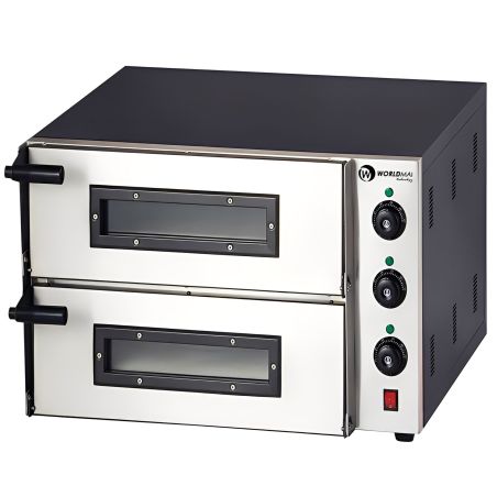 MBH - Stainless steel front and tempered glass door for intensive use in pizzerias and catering.
