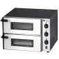 Professional Double Chamber Electric Pizza Oven for 2 x 40cm Pizzas Worldmai Professional Double Chamber Electric Pizza Oven for 2 x 40cm Pizzas Worldmai